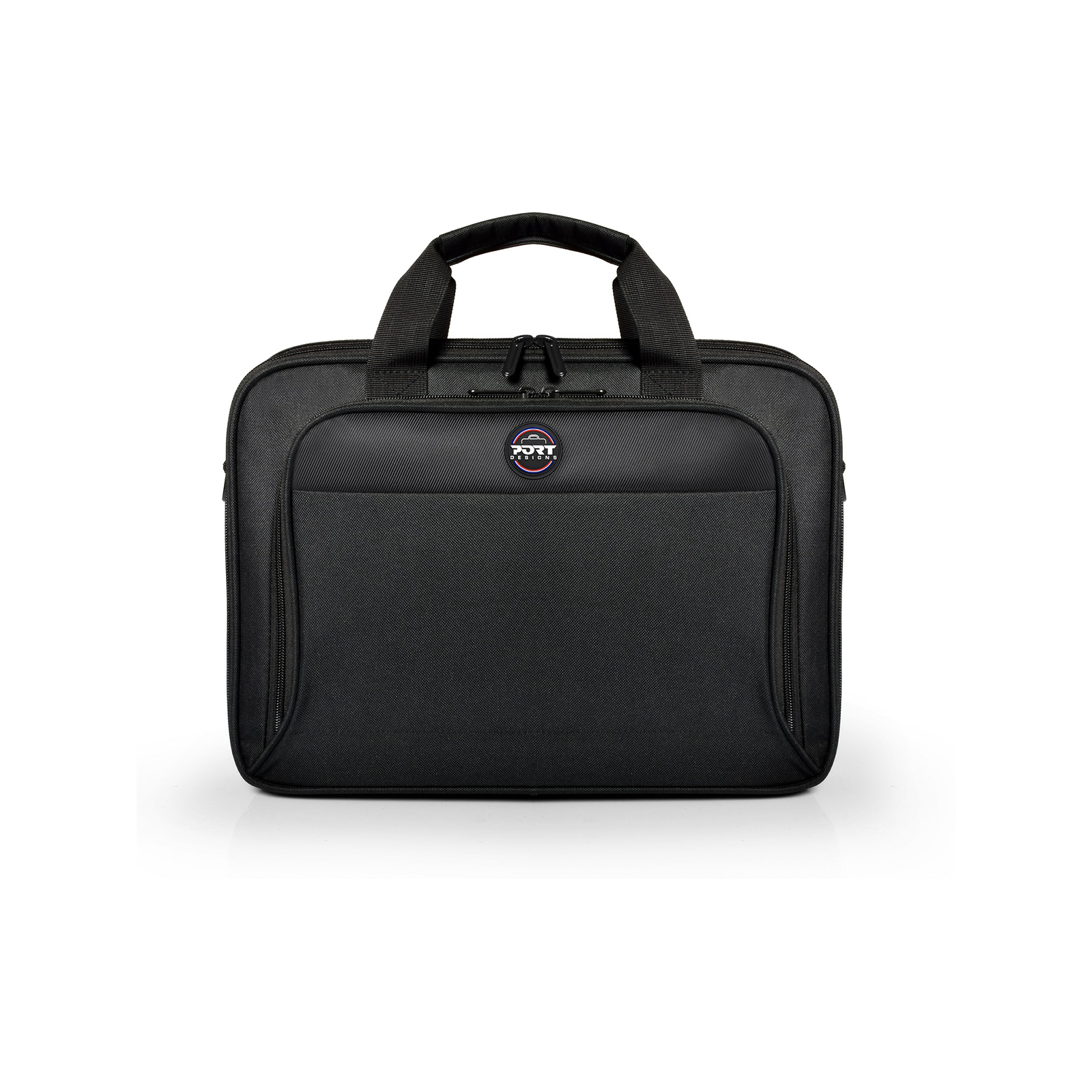 Port Hanoi II Black 14" Clamshell Bag