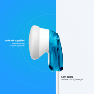 MDR-E9LP/LC_E Sony MDR-E9LP Stereo Earbuds (Blue)