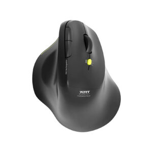 910200 Port Ergo Soft Black 5 Button Wireless Bluetooth Mouse