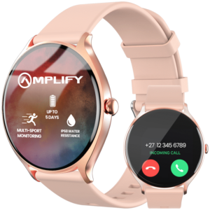 AMP-5069-GD Amplify Compete Series Smart Watch - Gold
