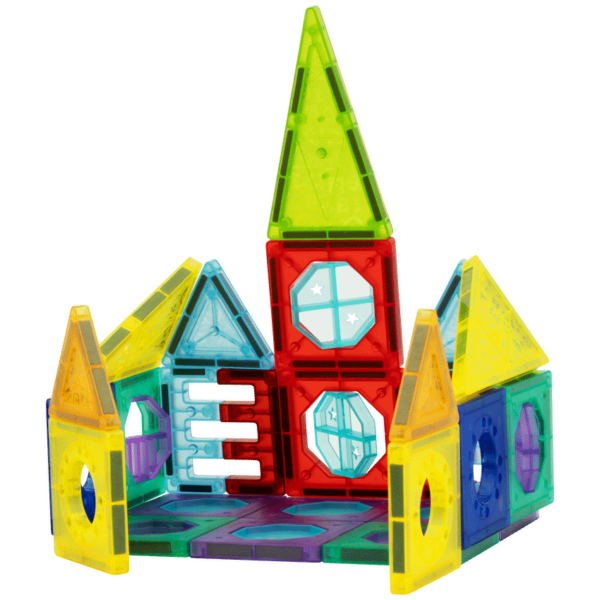 EDU-1046 56 Magnetic Tiles, Windows and Stickers