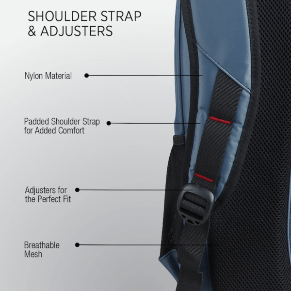 KS3108W-BLU Kingsons Casual Series 15.6" Backpack - Blue