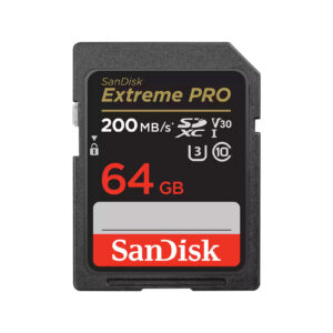 SDSDXXU-064G-GN4IN SanDisk Extreme Pro SD UHS I Card for 4K Video 64GB