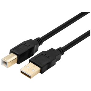 VK-20016-BK Volkano Print Series USB Printer Cable 1.8m - Black