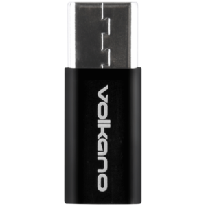 VK-20037-BK Volkano Micro Adapt Series Type-C to Micro USB Adaptor