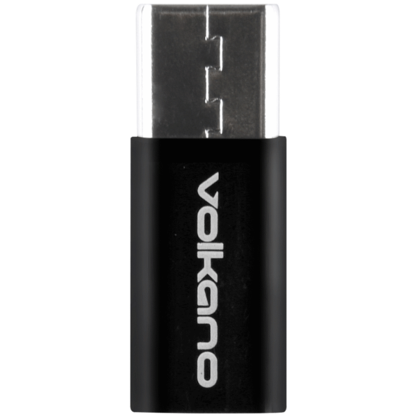 VK-20037-BK Volkano Micro Adapt Series Type-C to Micro USB Adaptor