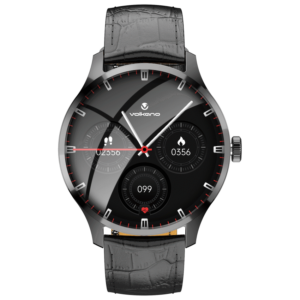 VK-5087-BK Volkano Career Series Smart Watch with Wireless Charging